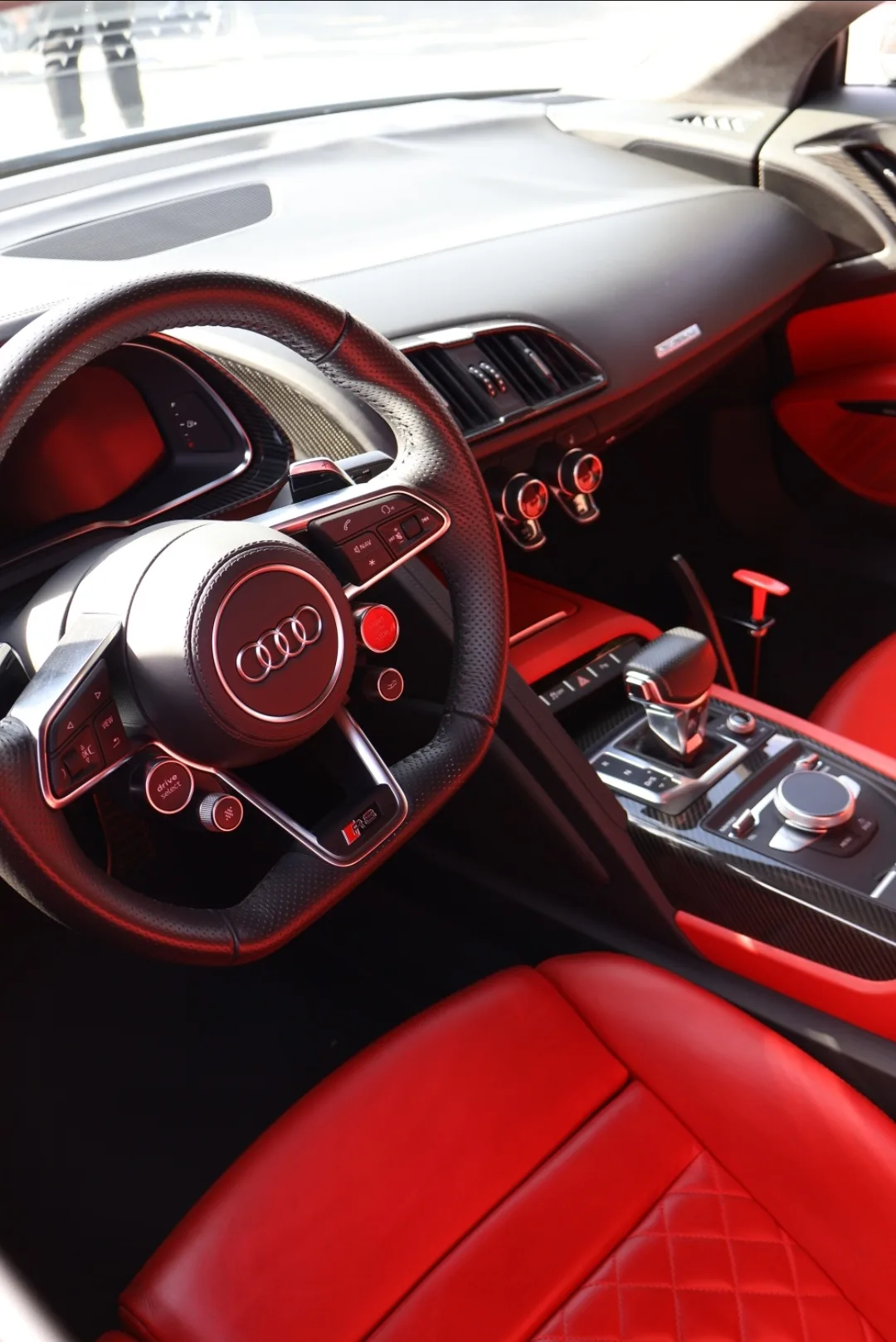 Audi interior detail
