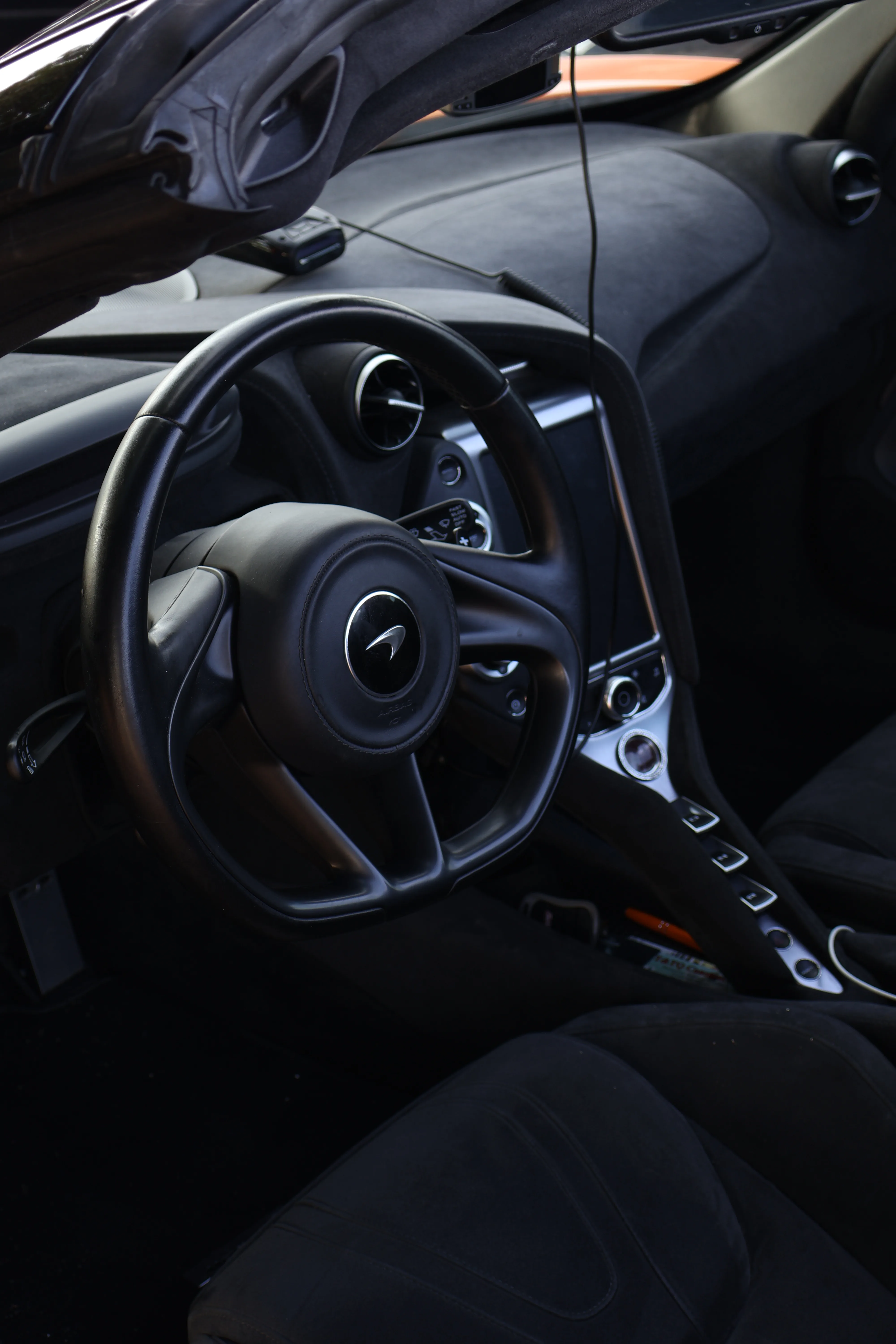 McLaren interior detail